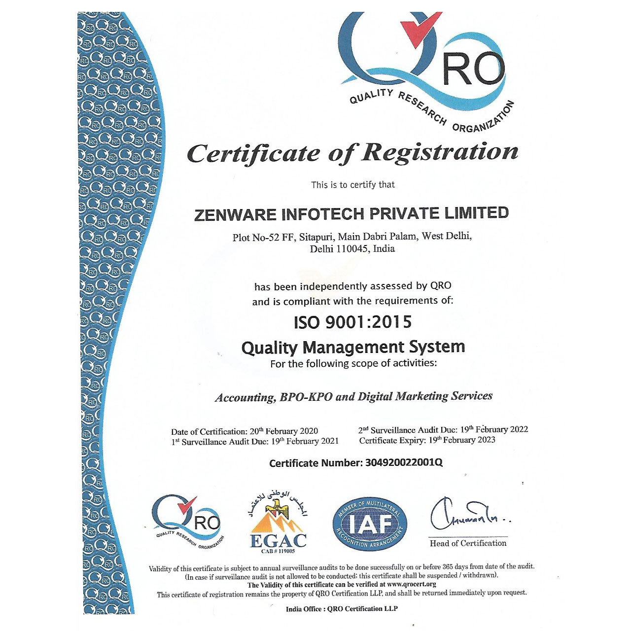 certificate 1